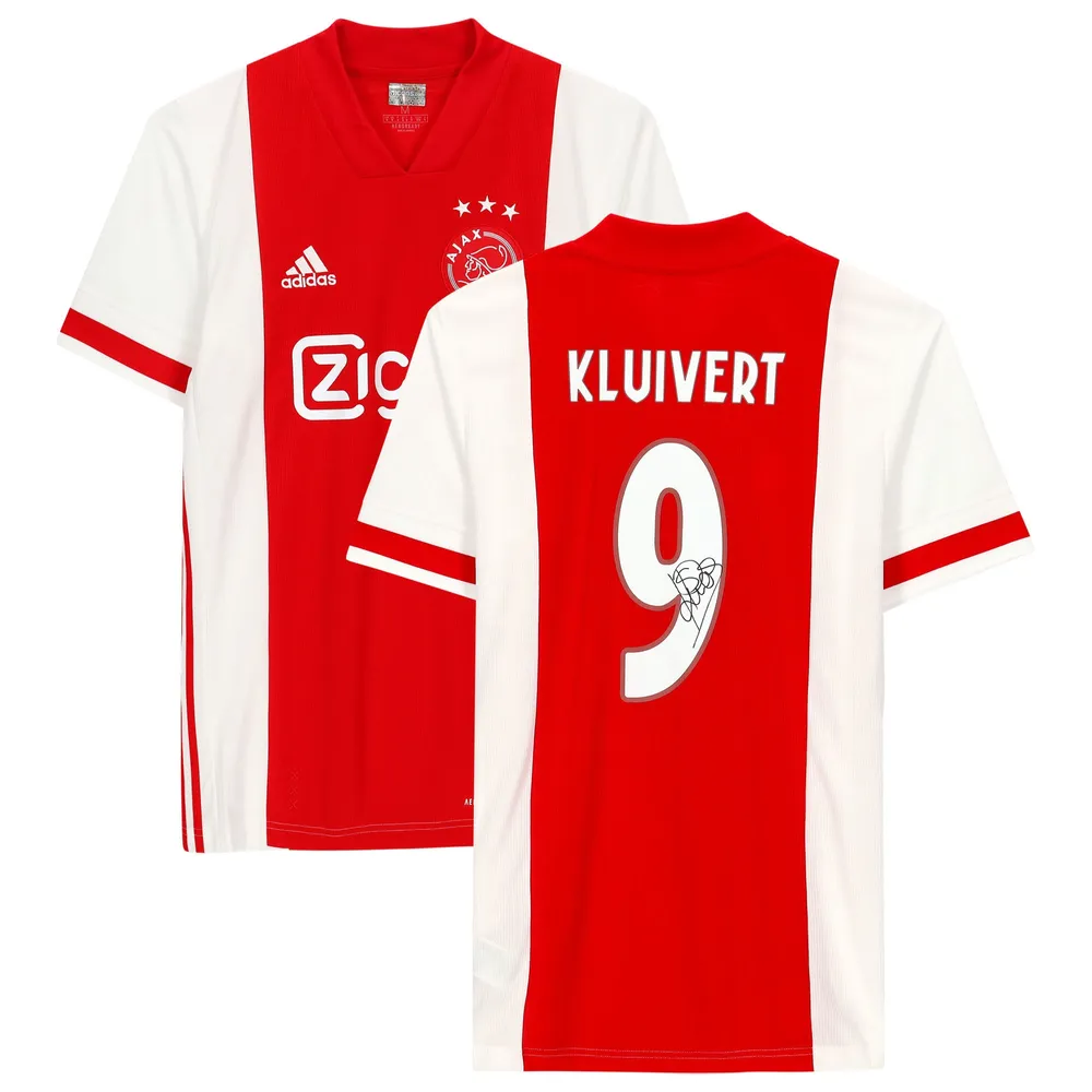 Patrick Kluivert Ajax ICONS Autographed Home Jersey | The Shops Bend