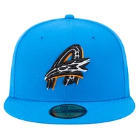 Casquette ajustée Akron RubberDucks Authentic Collection 59FIFTY bleue New Era pour homme