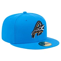 Casquette ajustée Akron RubberDucks Authentic Collection 59FIFTY bleue New Era pour homme
