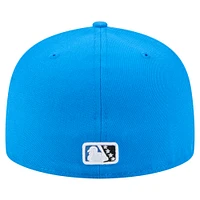 Casquette ajustée Akron RubberDucks Authentic Collection 59FIFTY bleue New Era pour homme