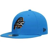 Men's New Era Royal Akron RubberDucks Authentic Collection Team Alternate 59FIFTY Fitted Hat