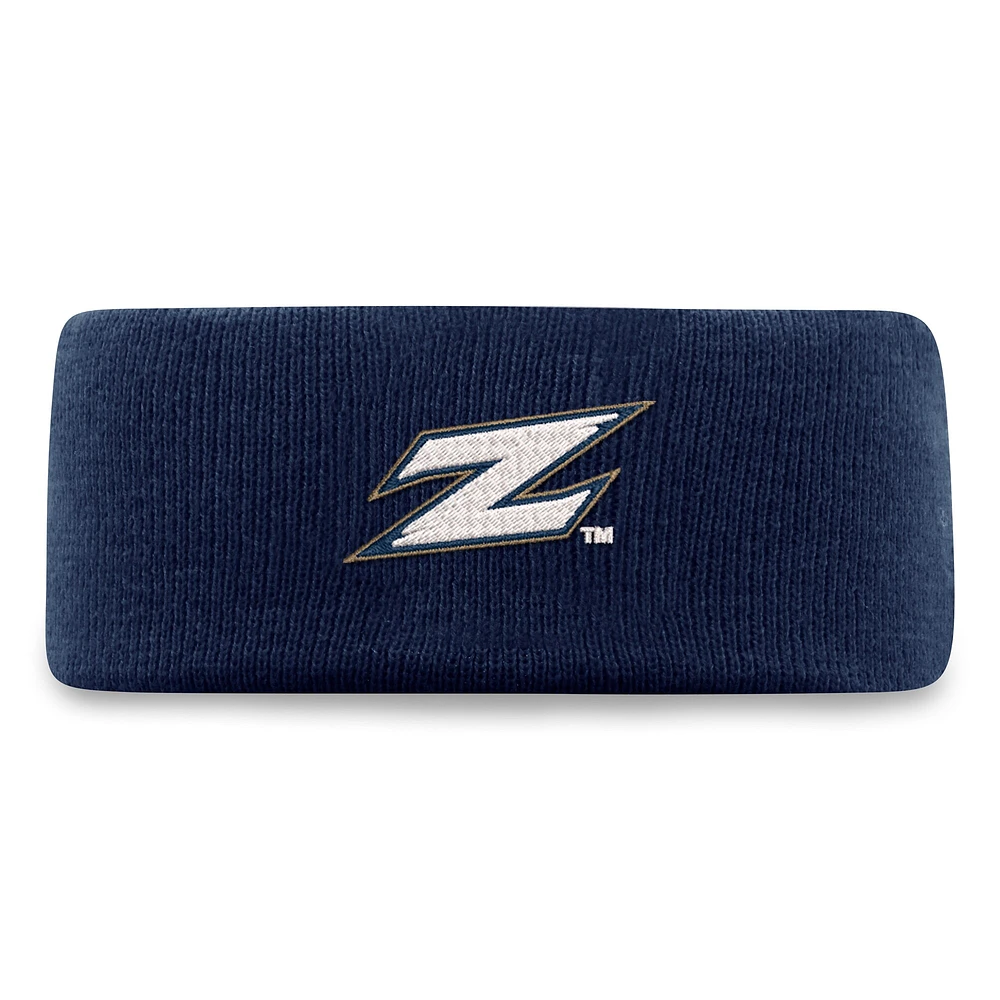 Men's Top of the World Navy Akron Zips Knit Headband