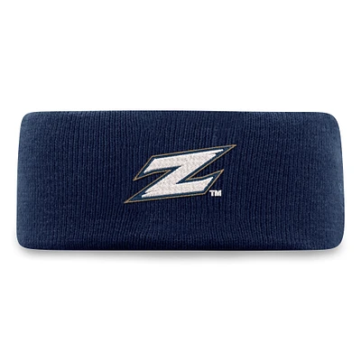 Men's Top of the World Navy Akron Zips Knit Headband