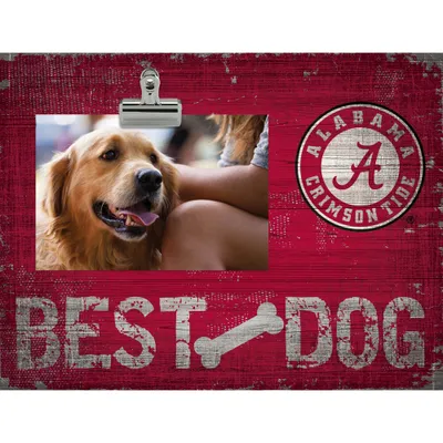 Alabama Crimson Tide 10.5" x 8" Best Dog Clip Photo Frame