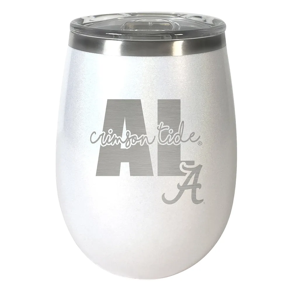 Alabama Tumbler, Crimson and White 