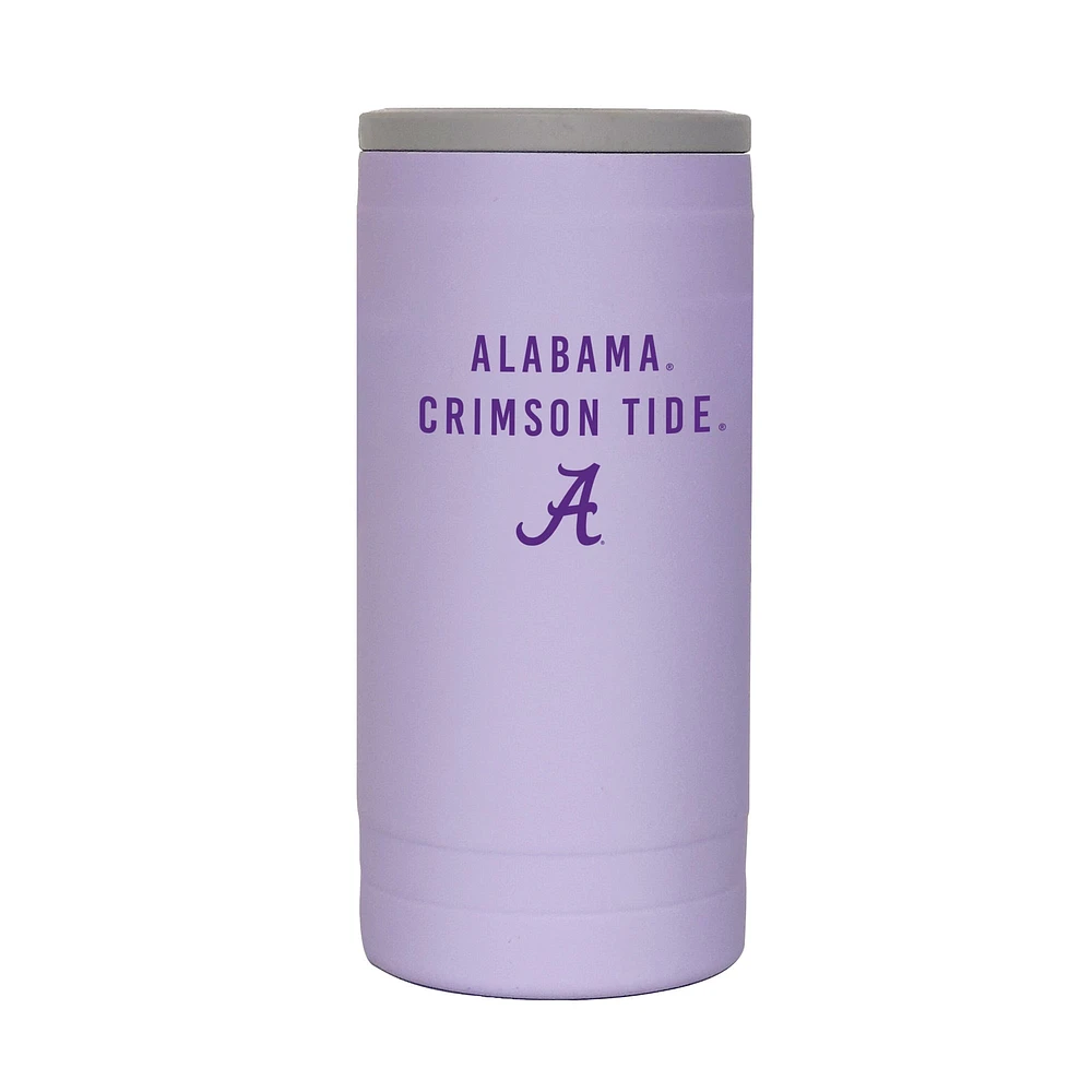 Alabama Crimson Tide 12oz. Lavender Soft Touch Slim Coolie