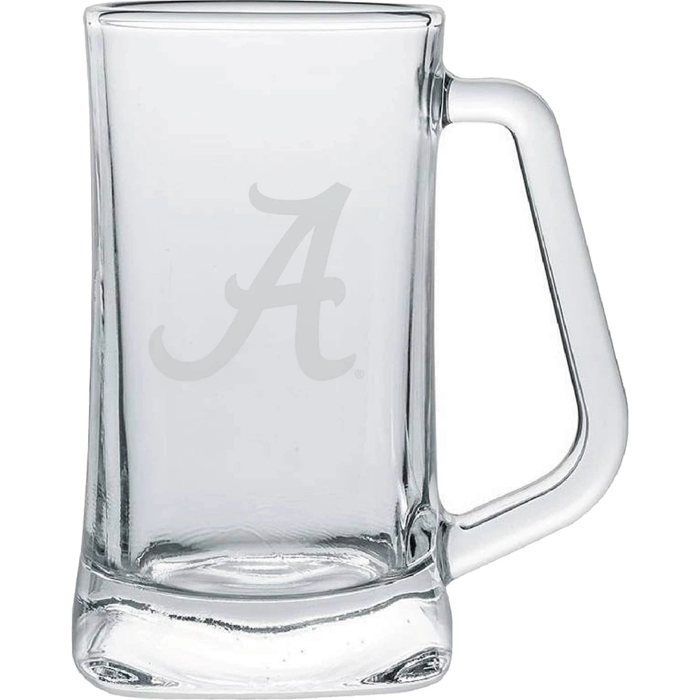 Alabama Crimson Tide 15 oz. Chope en verre givré