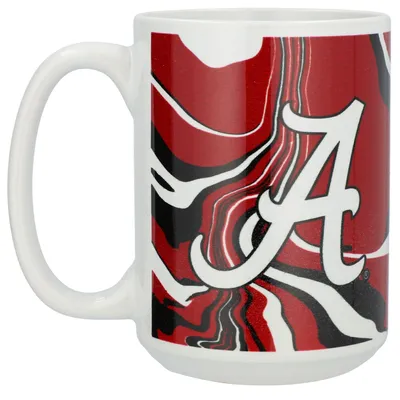 Alabama Crimson Tide 15oz. Tie-Dye Ceramic Mug