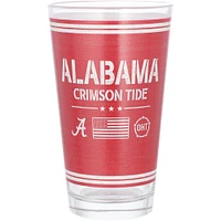 Alabama Crimson Tide 16oz. OHT Military Appreciation Pint Glass