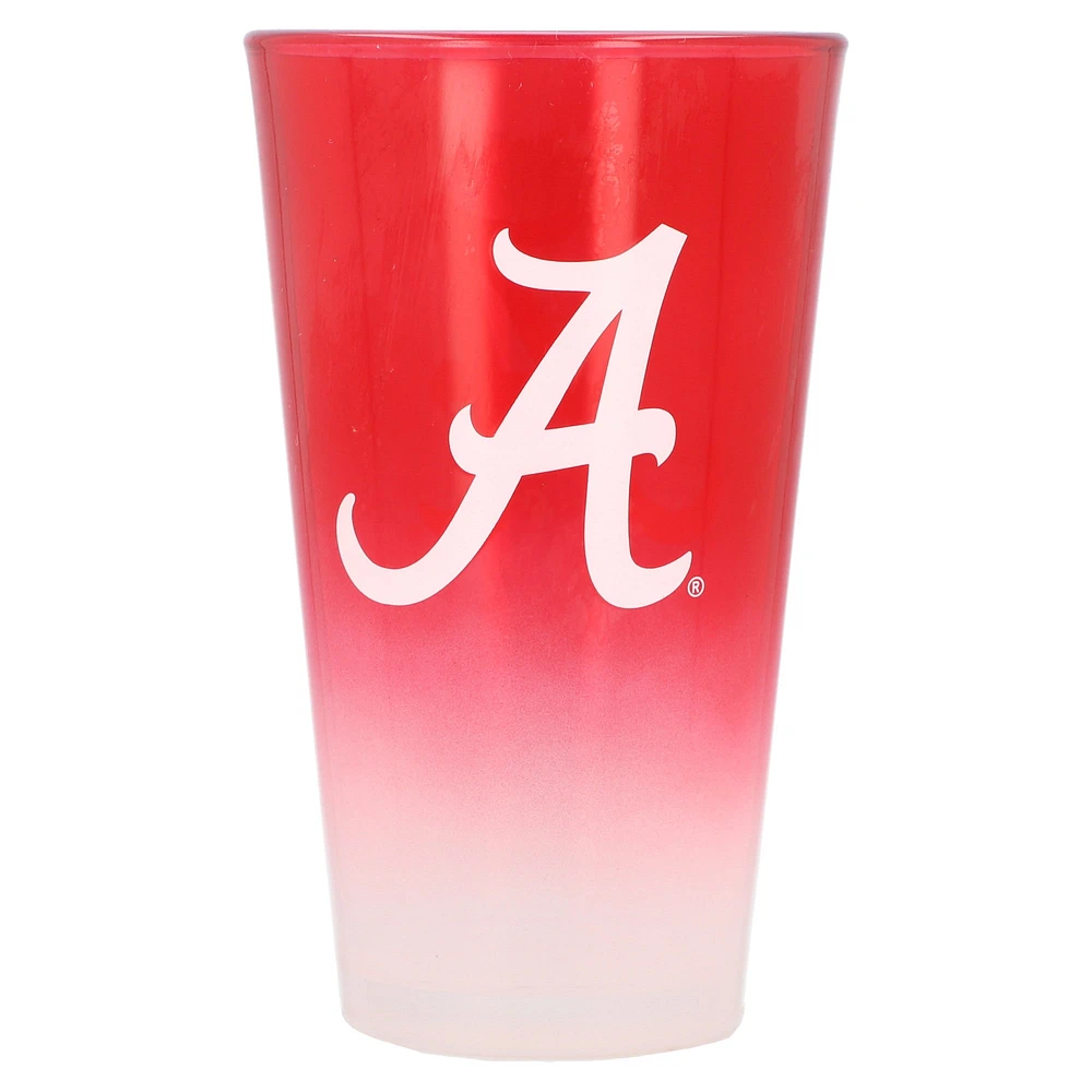 Marée pourpre de l'Alabama 16oz. Verre à pinte ombré