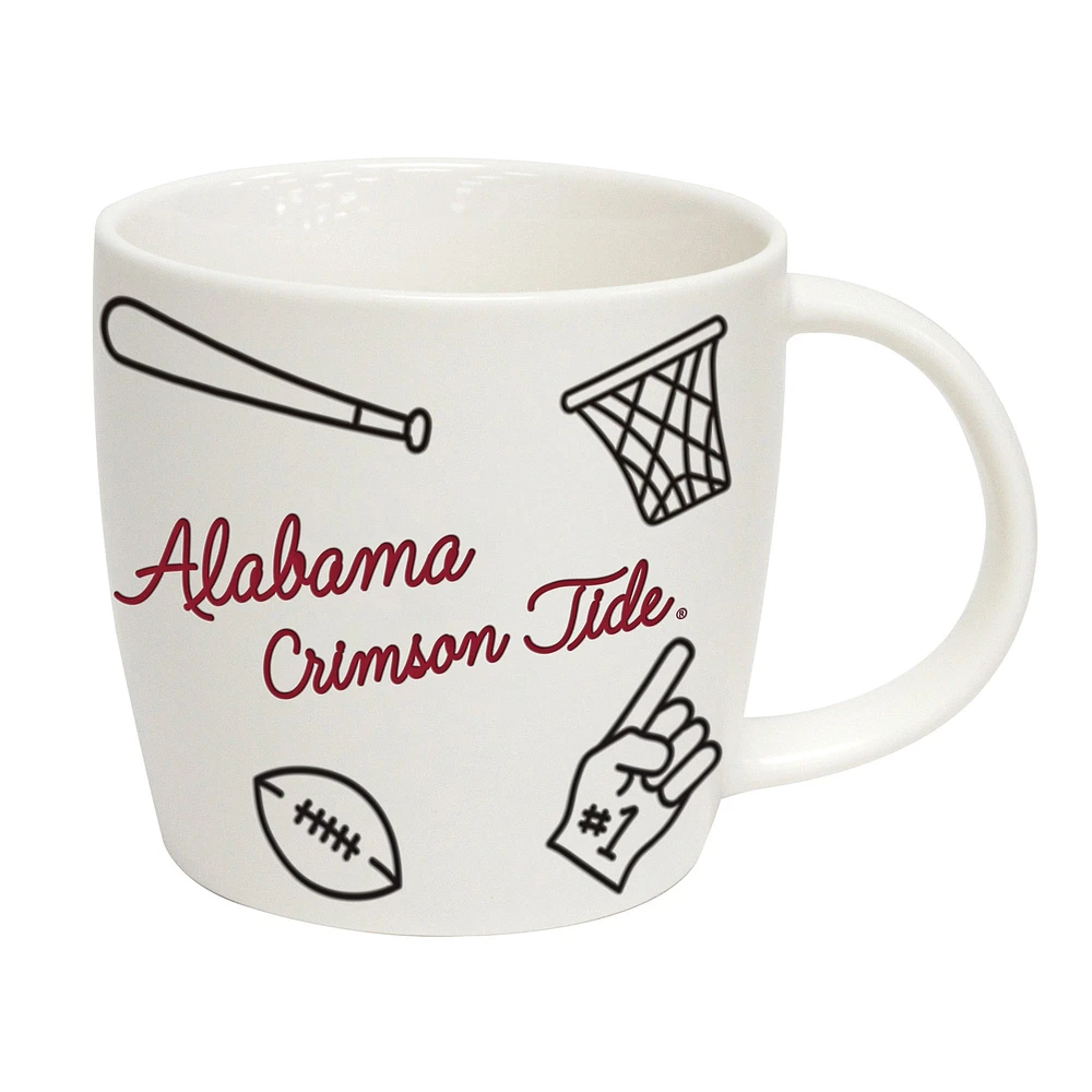 Alabama Crimson Tide 18oz. Playmaker Mug