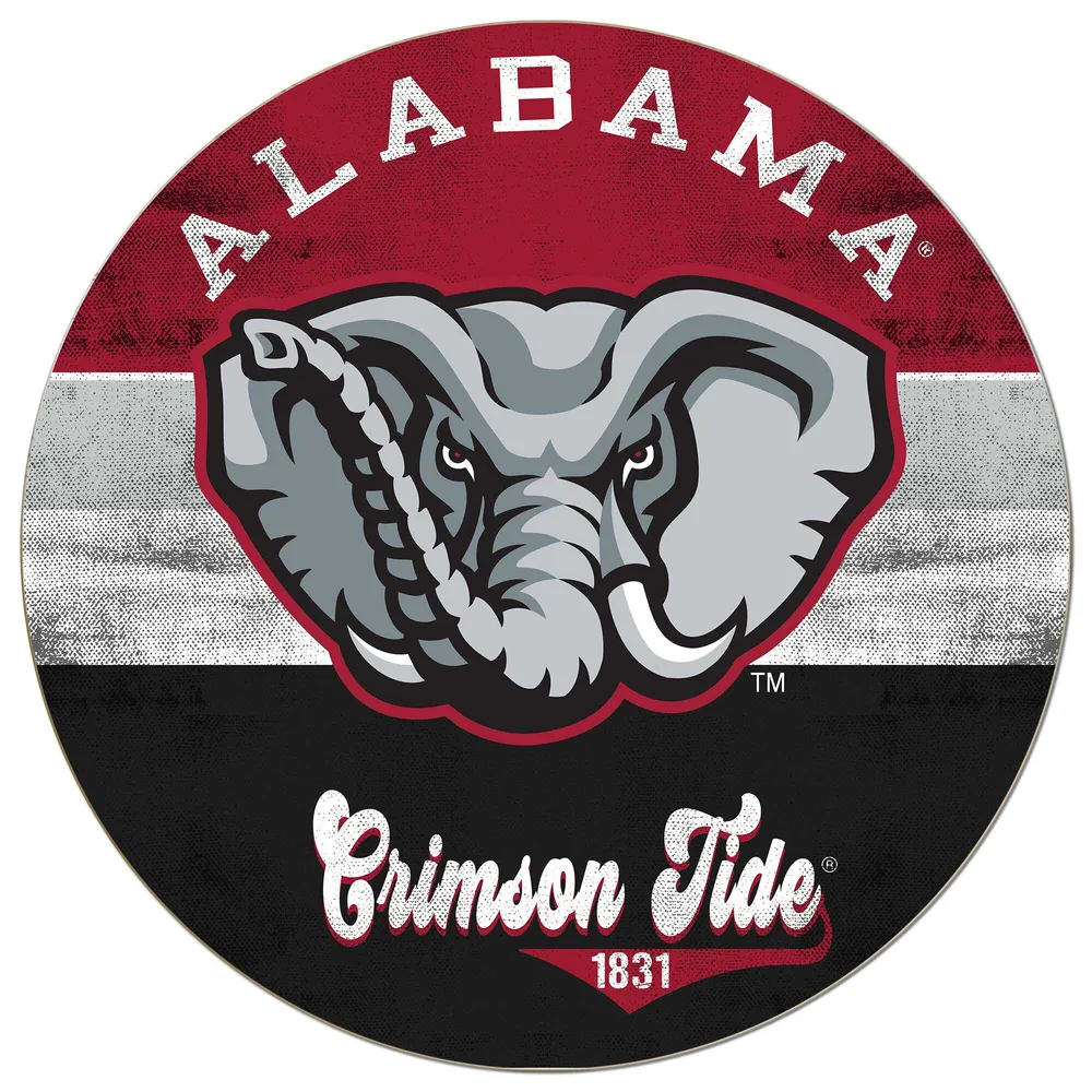 Alabama Crimson Tide Children's White Wooden Hangers