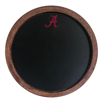 Alabama Crimson Tide 20.25'' Round Chalkboard Faux Barrel Top Sign