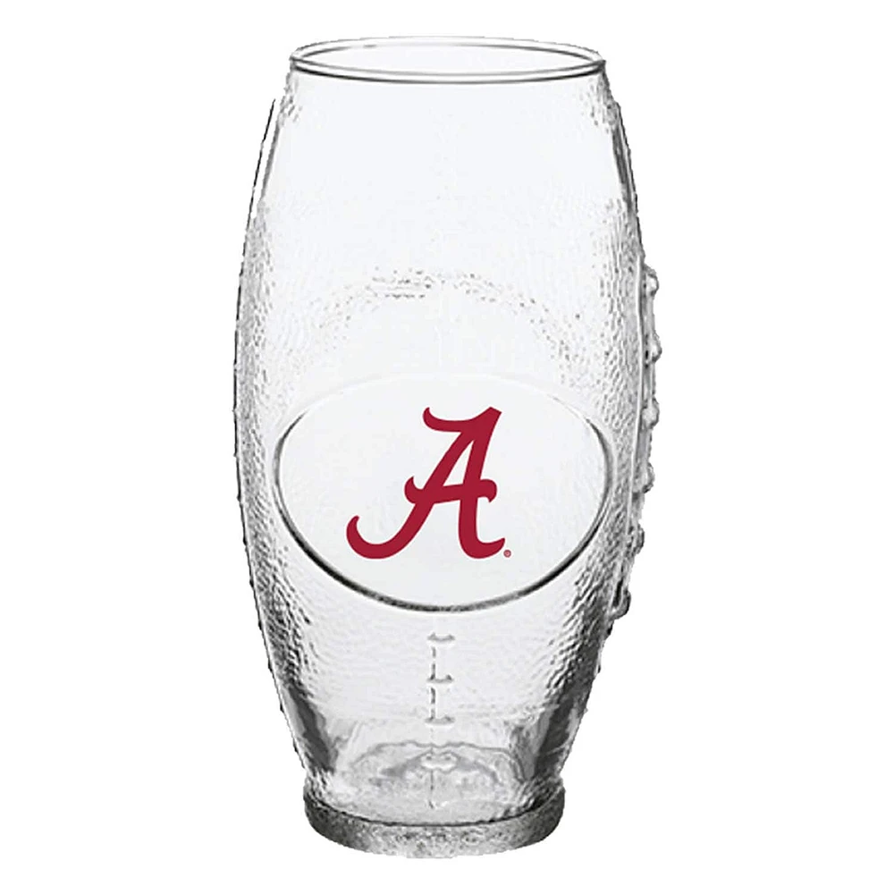 Marée pourpre de l'Alabama 23oz. Verre de football