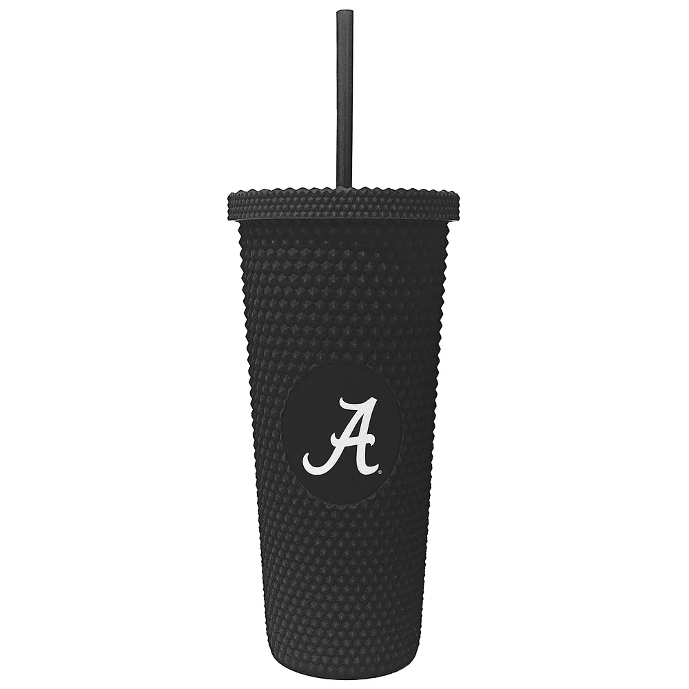 Marée pourpre de l'Alabama 24oz. Gobelet clouté à logo