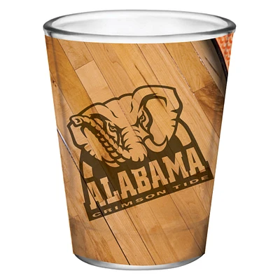 Alabama Crimson Tide 2oz. Basketball Collector Shot Glass