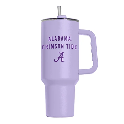 Alabama Crimson Tide 40oz. Lavender Soft Touch Tumbler