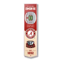 Alabama Crimson Tide 8'' x 32'' 3D StadiumView Banner