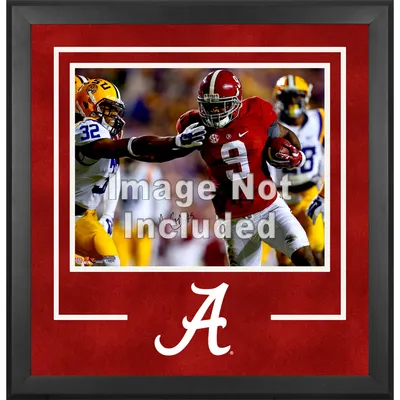 Tua Tagovailoa Signed Framed Matted Alabama Crimson Tide Jersey