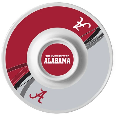 Alabama Crimson Tide Dynamic Chip & Dip Platter