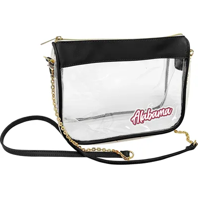 Alabama Crimson Tide Hype Stadium Crossbody Clear Bag