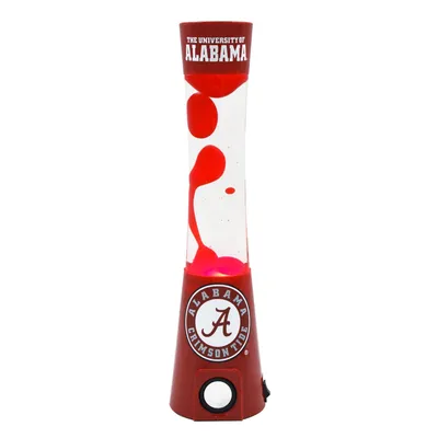 Alabama Crimson Tide Magma Lamp with Bluetooth Speaker