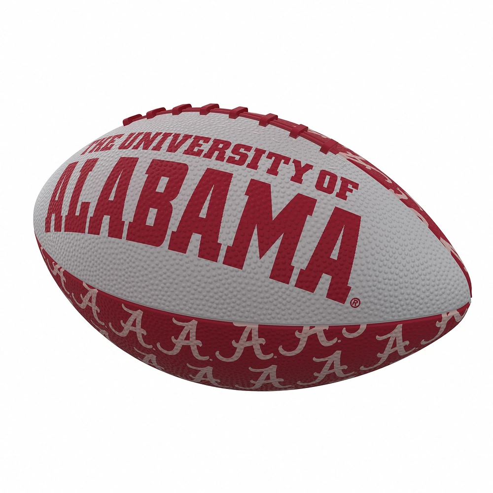 Mini ballon de football en caoutchouc Alabama Crimson Tide