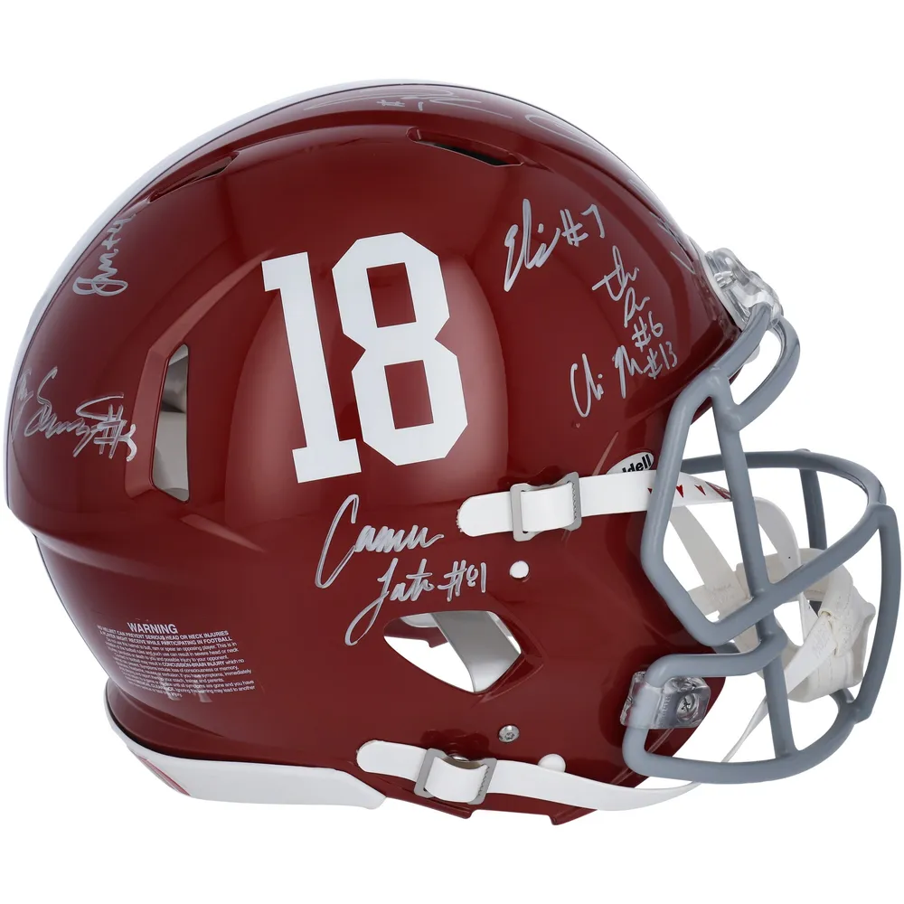 Jaylen Waddle Autographed Alabama Crimson Tide Logo Football - Fanatics