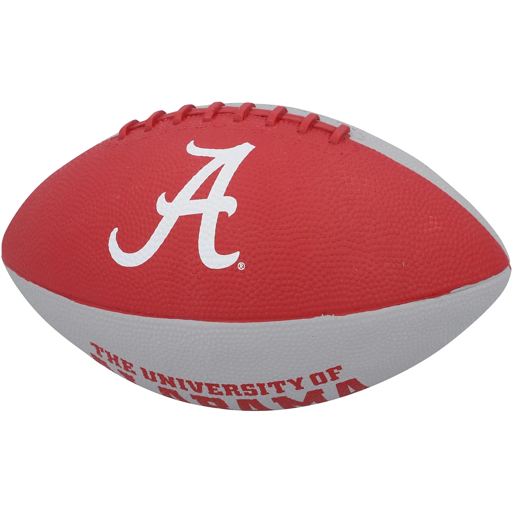 Ballon de football junior avec logo Alabama Crimson Tide Pinwheel