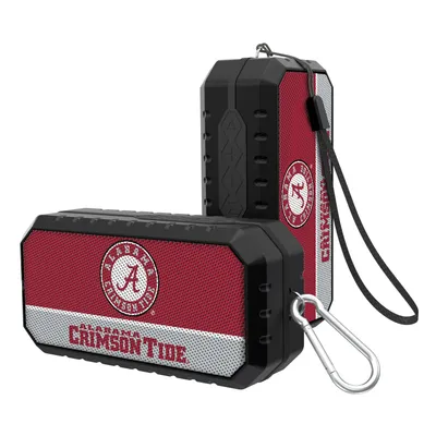 Alabama Crimson Tide Primary Logo End Zone Water Resistant Bluetooth Speaker