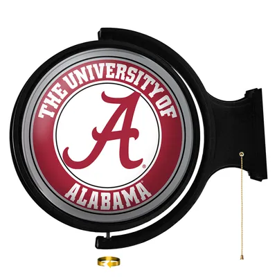 Alabama Crimson Tide Team 21'' x 23'' Rotating Lighted Wall Sign