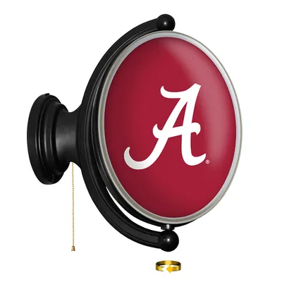 Alabama Crimson Tide Team Logo 21'' x 23'' Rotating Lighted Wall Sign