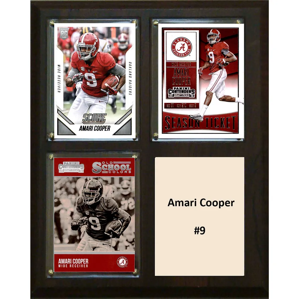 Lids Amari Cooper Oakland Raiders Autographed 2015 Donruss Rated