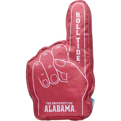 Alabama Crimson Tide BARK Top Dog Large Finger Dog Toy