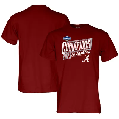 Alabama Crimson Tide Blue 84 2023 SEC Men's Basketball Conference Tournament Champions Locker Room T-Shirt