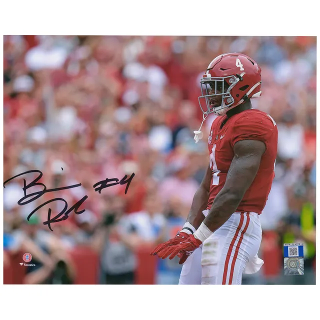 Lids Brian Robinson Jr. Washington Commanders Autographed Fanatics  Authentic 8 x 10 Rushing Photograph