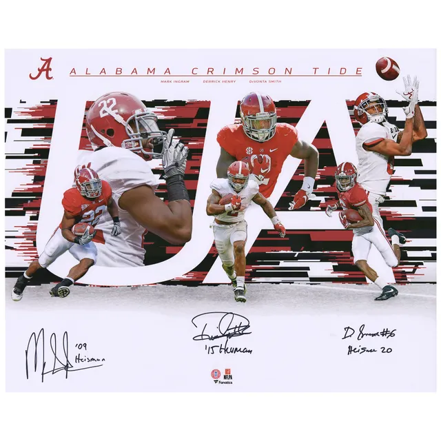 Framed Mark Ingram Alabama Crimson Tide Autographed 16 x 20 BCS  Photograph with 1st Bama Heisman Inscription