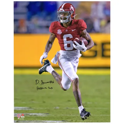 DeVonta Smith Autographed Signed Alabama Crimson Tide Speed Mini