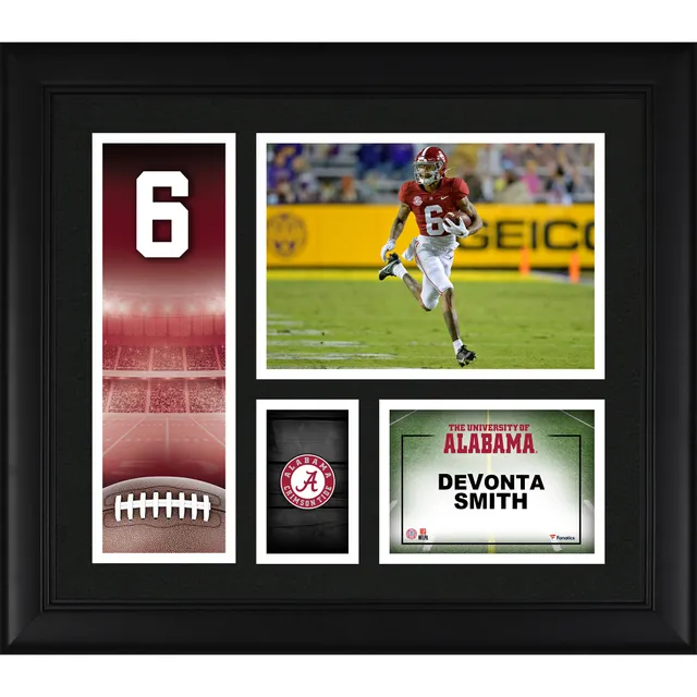 Devonta Smith Alabama Jersey, White Devonta Smith Alabama Jersey