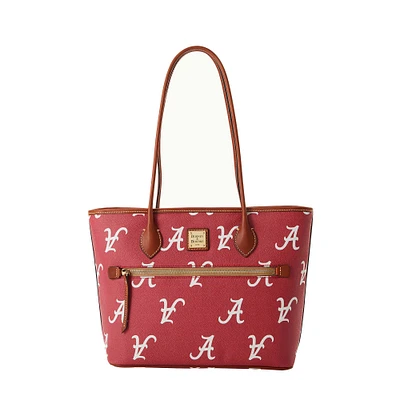 Dooney & Bourke Alabama Crimson Tide Sporty Monogram Large Zip Tote Bag