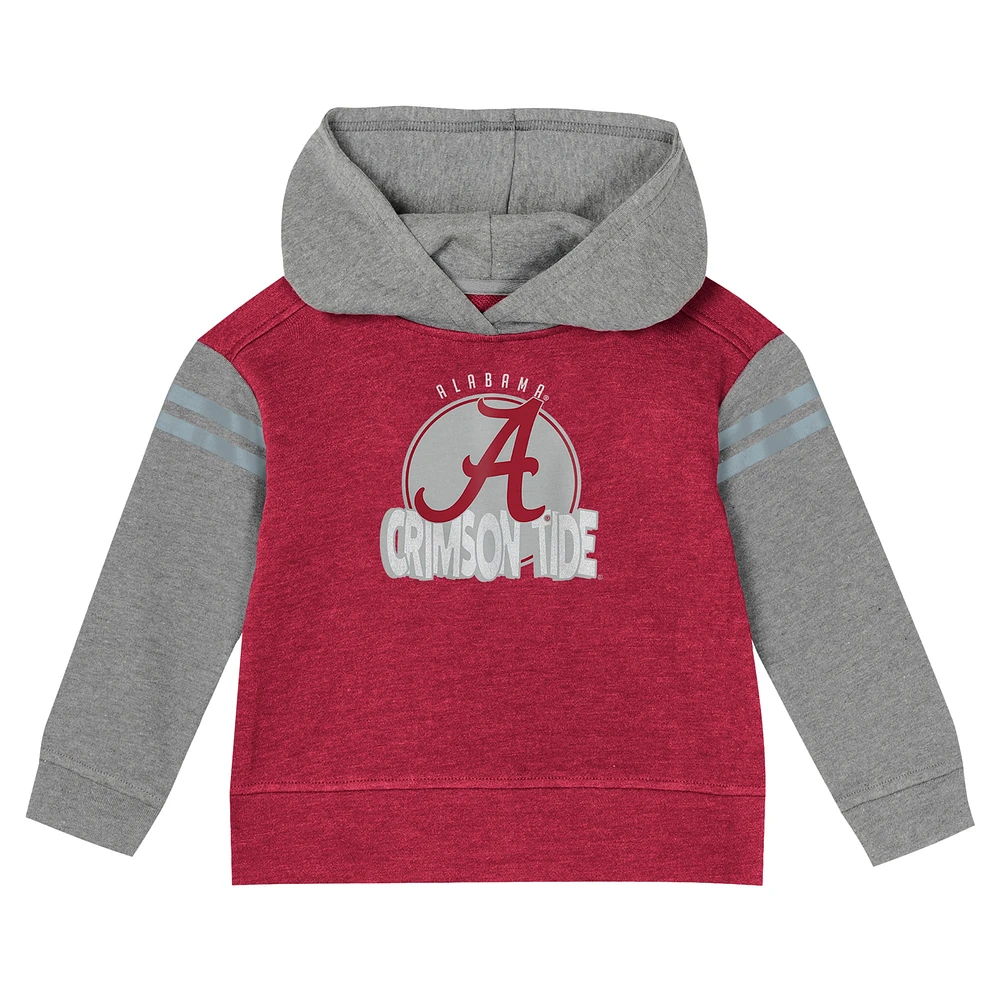 Girls Infant Crimson Alabama Tide Clubhouse Pullover Hoodie & Legging Set