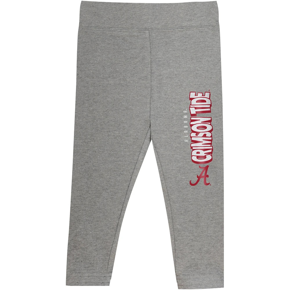 Girls Infant Crimson Alabama Tide Clubhouse Pullover Hoodie & Legging Set