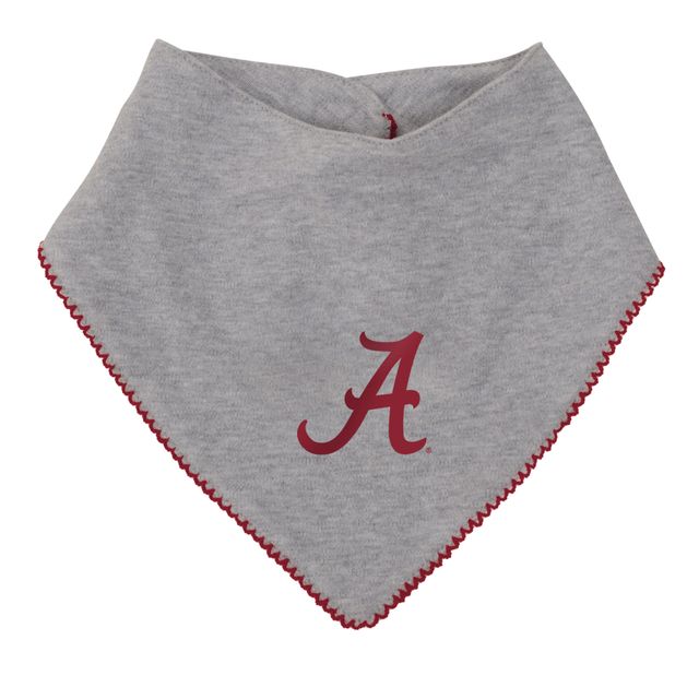 Girls Newborn & Infant Crimson/Heather Gray Alabama Crimson Tide