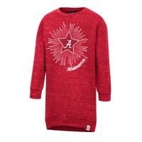 Girls Toddler Colosseum Crimson Alabama Tide Cindy Lou Sweatshirt Dress