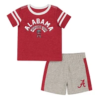 Infant Colosseum  Crimson Alabama Tide T-Shirt & Shorts Set