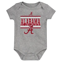 Infant Alabama Crimson Tide Sunday Comics 3-Pack Bodysuit Set