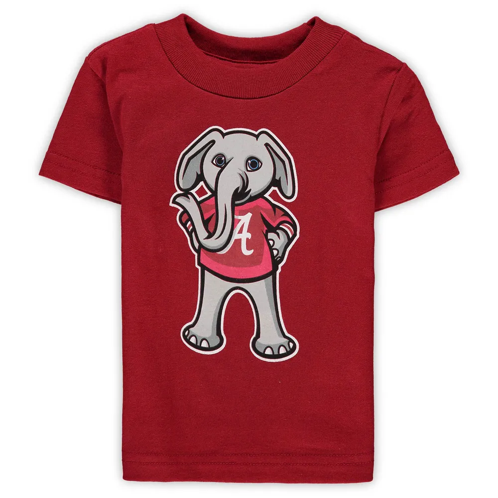 Infant Crimson Alabama Tide Big Mascot Logo T-Shirt