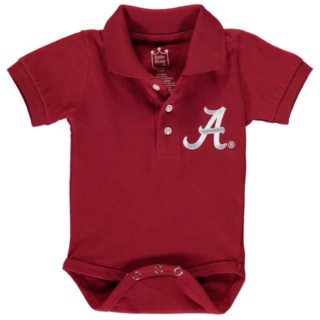 Infant Crimson Alabama Tide Polo Body