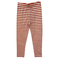 Ensemble haut à manches longues et leggings rayés pour bébé Wes & Willy Alabama Crimson Tide