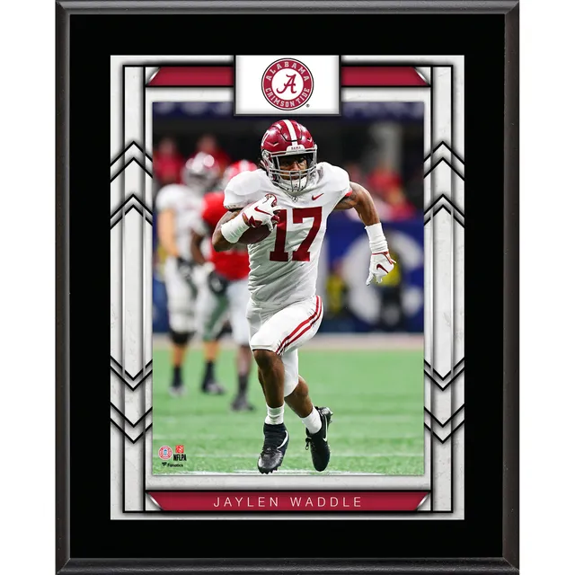 Jaylen Waddle Alabama Crimson Tide Autographed Crimson Nike Game Jersey